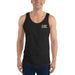 Men's Charcoal Tri-Blend Tank Top - Flamin' Fitness