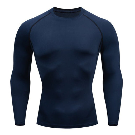 Men's Essentials Long-Sleeve Compression T-Shirt - Flamin' Fitness
