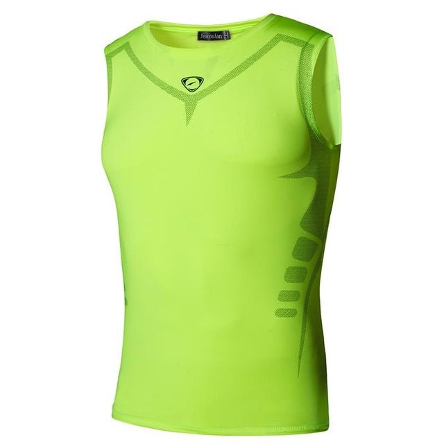 Men's Essentials Patterned Quick Dry Sleeveless Workout Top - Flamin' Fitness