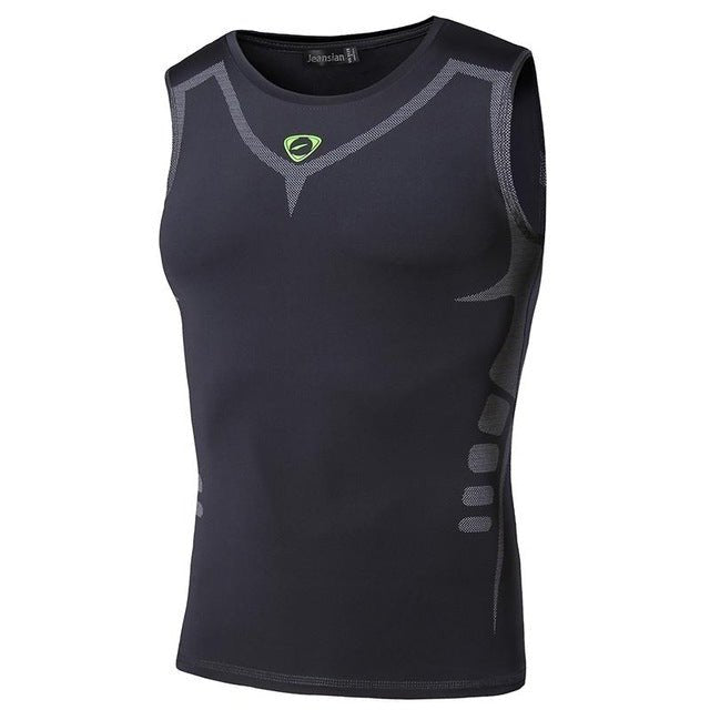 Men's Essentials Patterned Quick Dry Sleeveless Workout Top - Flamin' Fitness