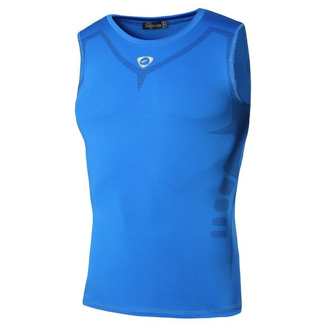 Men's Essentials Patterned Quick Dry Sleeveless Workout Top - Flamin' Fitness