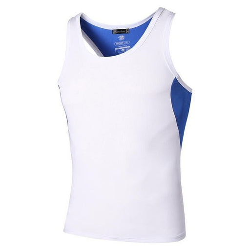 Men's Essentials Plain Quick Dry Sleeveless Workout Top - Flamin' Fitness