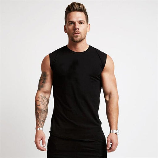 Men's Essentials Sleeveless Workout Top - Flamin' Fitness