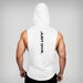 Men's "JUST GYM" Hooded Tank Top - Flamin' Fitness