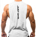 Men's "JUST GYM" Tank Top - Flamin' Fitness