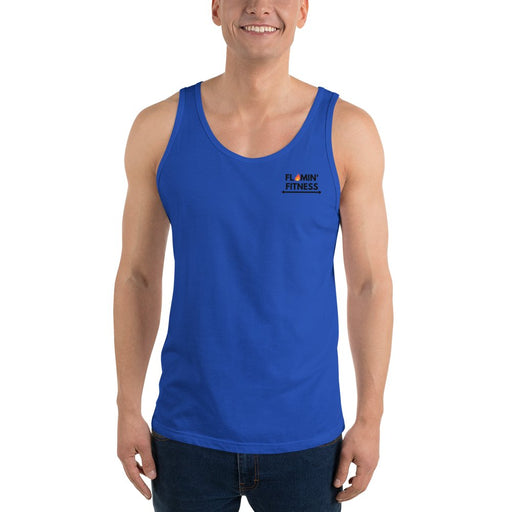 Men's Royal Blue Tank Top - Flamin' Fitness
