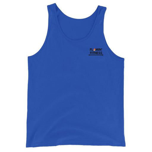 Men's Royal Blue Tank Top - Flamin' Fitness