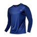Men's "RUN" Long Sleeve T-Shirt - Flamin' Fitness