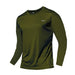 Men's "RUN" Long Sleeve T-Shirt - Flamin' Fitness