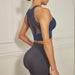 Mesh Back Padded Sports Bra - Flamin' Fitness