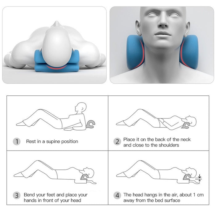 NeckRevive Neck Stretcher Pillow - Flamin' Fitness