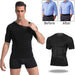 SculptFlex Men's Shapewear Tee - Flamin' Fitness