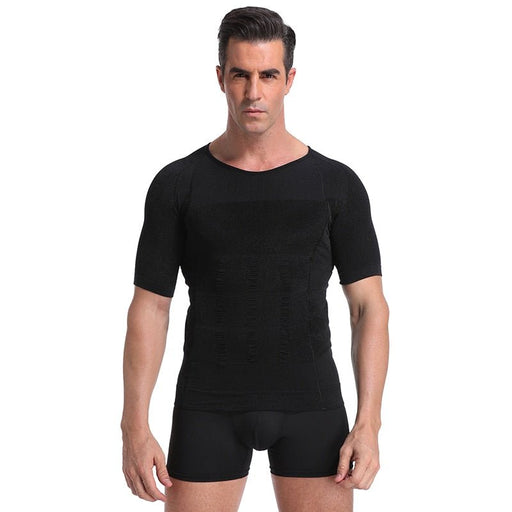 SculptFlex Men's Shapewear Tee - Flamin' Fitness