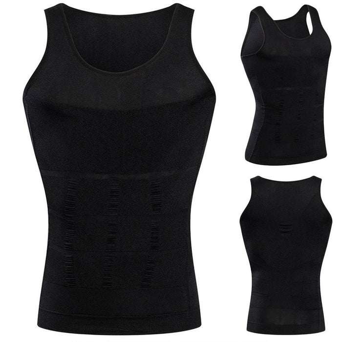 SculptFlex Men's Shapewear Vest - Flamin' Fitness
