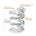 SilentSlumber Mouth Guard: Anti-Snoring Device - Flamin' Fitness
