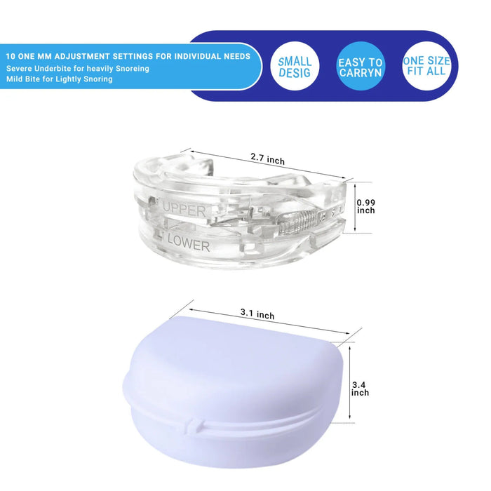 SilentSlumber Mouth Guard: Anti-Snoring Device - Flamin' Fitness