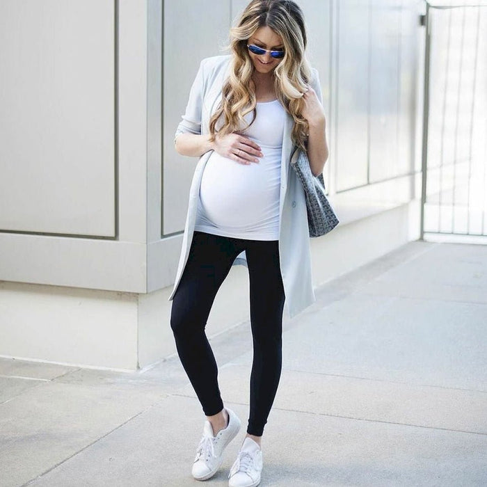 SnugBump High-Waisted Maternity Leggings - Flamin' Fitness