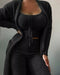 SnuggleSoft Fleece Loungewear Set - Flamin' Fitness