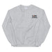 Sport Grey Embroidered Logo Sweatshirt - Flamin' Fitness