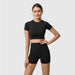Sports Bra & Shorts Gym Set - Flamin' Fitness