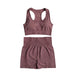 Sports Bra & Shorts Gym Set - Flamin' Fitness