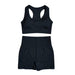 Sports Bra & Shorts Gym Set - Flamin' Fitness