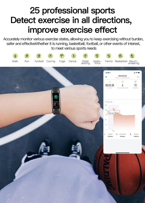SyncMotion Fitness Tracker - Flamin' Fitness