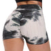 Tie-Dye Honeycomb Gym Shorts - Flamin' Fitness