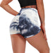 Tie-Dye Honeycomb Gym Shorts - Flamin' Fitness