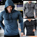 VitalMotion Men's Exercise Hooded Sweatshirt - Flamin' Fitness