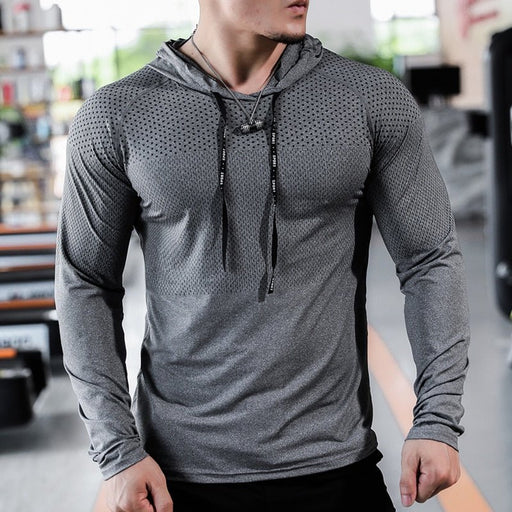 VitalMotion Men's Exercise Hooded Sweatshirt - Flamin' Fitness