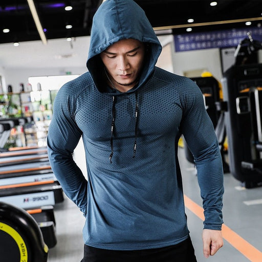 VitalMotion Men's Exercise Hooded Sweatshirt - Flamin' Fitness