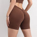 VitalVibe V-Shape Hip Sports Shorts - Flamin' Fitness