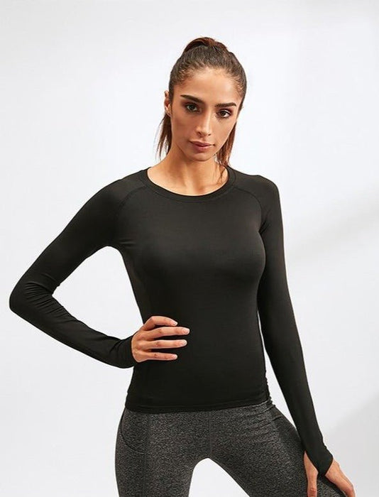 Women's Wool-Lined Thermal Base Layer Set - Flamin' Fitness
